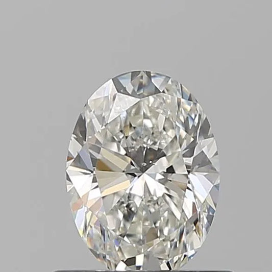 0.70ct Oval Natural Diamond (Colour F, Clarity SI1, GIA Certified)