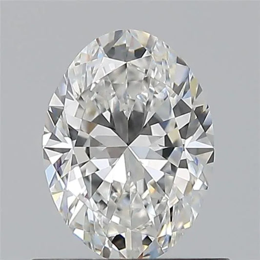 0.70ct Oval Natural Diamond (Colour F, Clarity VVS2, GIA Certified)