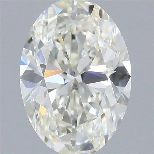 0.70ct Oval Natural Diamond (Colour H, Clarity SI1, Cut VG, IGI Certified)