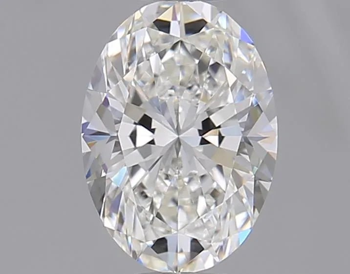 0.70ct Oval Natural Diamond (Colour H, Clarity VVS1, GIA Certified)