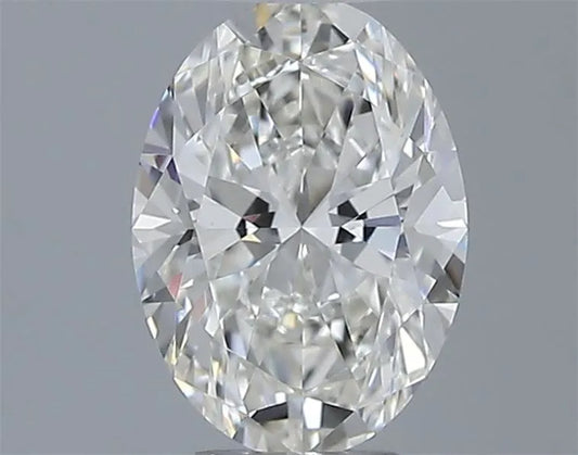 0.70ct Oval Natural Diamond (Colour H, Clarity VVS2, Cut EX, IGI Certified)
