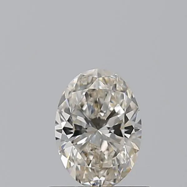 0.70ct Oval Natural Diamond (Colour I, Clarity IF, Cut VG, IGI Certified)
