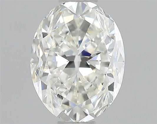 0.70ct Oval Natural Diamond (Colour I, Clarity VVS2, GIA Certified)