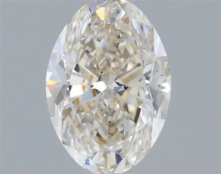 0.70ct Oval Natural Diamond (Colour L, Clarity SI1, GIA Certified)