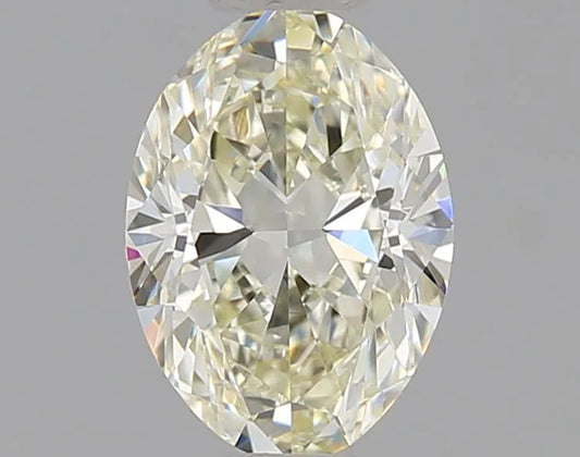 0.70ct Oval Natural Diamond (Colour M, Clarity IF, GIA Certified)