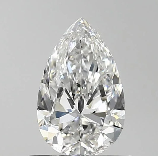 0.70ct Pear Natural Diamond (Colour E, Clarity SI1, Cut VG, IGI Certified)
