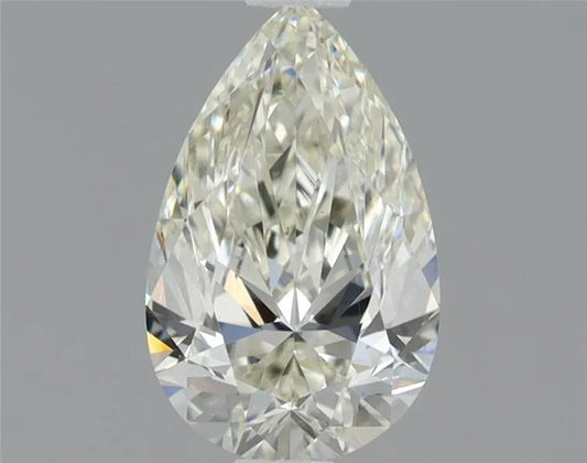 0.70ct Pear Natural Diamond (Colour K, Clarity SI1, GIA Certified)