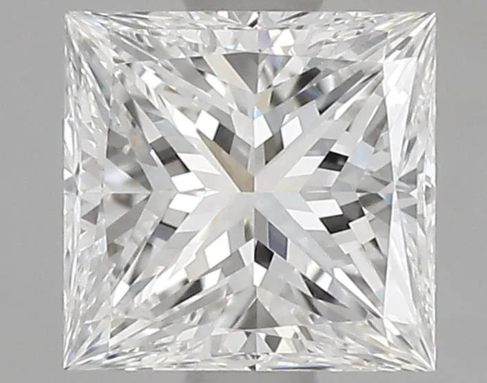 0.70ct Princess Natural Diamond (Colour E, Clarity VS1, GIA Certified)