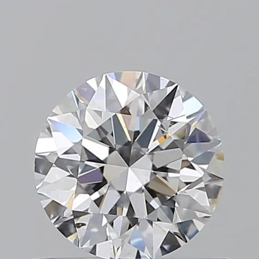 0.70ct Round Natural Diamond (Colour D, Clarity SI1, Cut EX, GIA Certified)