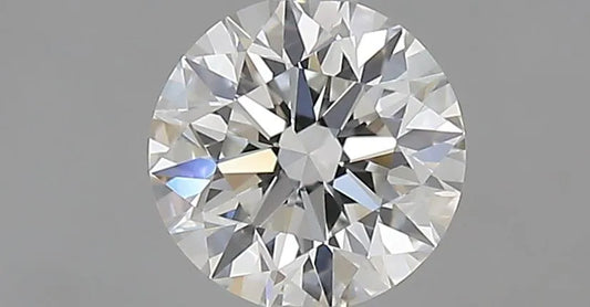 0.70ct Round Natural Diamond (Colour F, Clarity IF, Cut EX, GIA Certified)