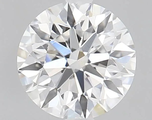 0.70ct Round Natural Diamond (Colour F, Clarity VS2, Cut EX, GIA Certified)