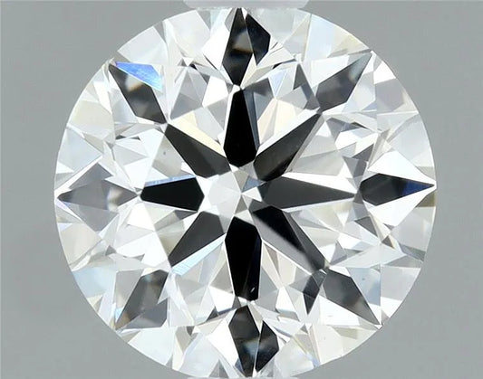 0.70ct Round Natural Diamond (Colour F, Clarity VS2, Cut EX, IGI Certified)