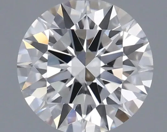 0.70ct Round Natural Diamond (Colour F, Clarity VVS1, Cut EX, GIA Certified)