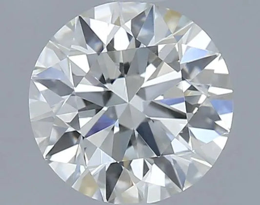 0.70ct Round Natural Diamond (Colour F, Clarity VVS2, Cut EX, IGI Certified)