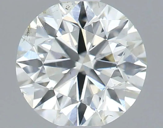 0.70ct Round Natural Diamond (Colour G, Clarity SI1, Cut EX, IGI Certified)