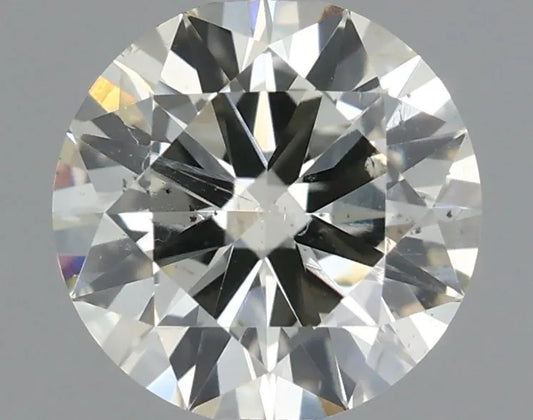 0.70ct Round Natural Diamond (Colour K, Clarity SI1, Cut EX, IGI Certified)