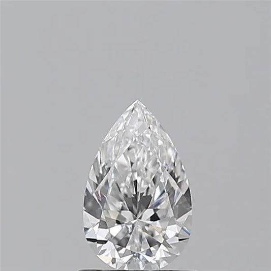 0.71ct Pear Natural Diamond (Colour D, Clarity VVS2, GIA Certified)