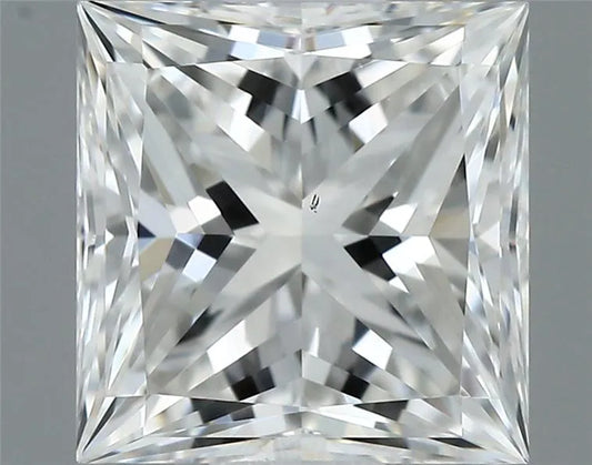 0.71ct Princess Natural Diamond (Colour G, Clarity VS1, GIA Certified)