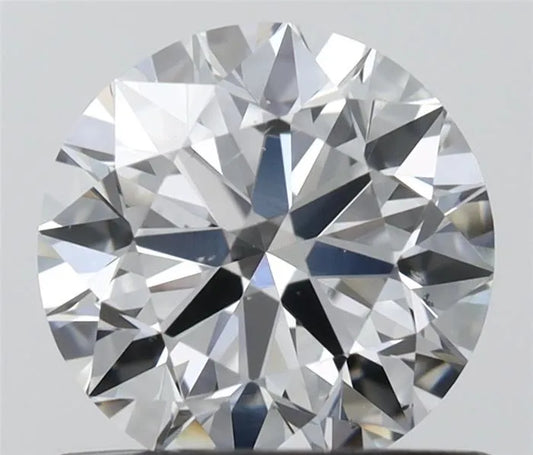 0.71ct Round Natural Diamond (Colour E, Clarity VS2, Cut EX, IGI Certified)