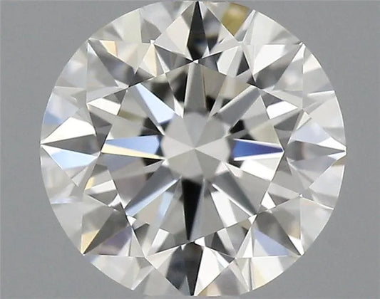 0.71ct Round Natural Diamond (Colour G, Clarity IF, Cut EX, IGI Certified)