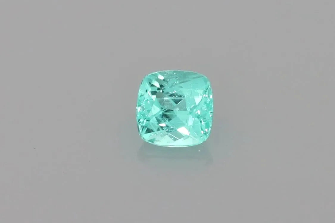 0.72ct Cushion Natural Tourmaline (Colour Blue, Clarity Eye Clean, Cut Faceted)