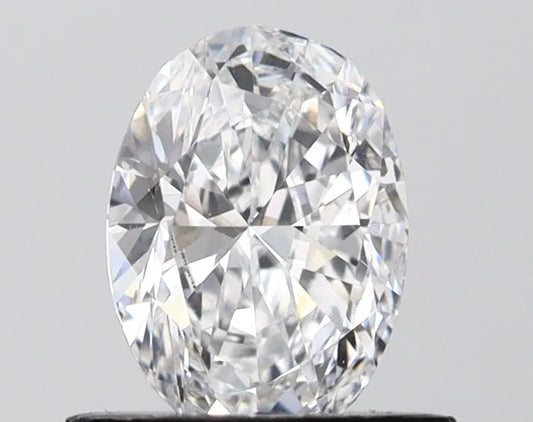 0.72ct Oval Lab Grown Diamond (Colour D, Clarity VVS2, IGI Certified)