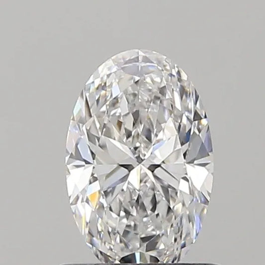 0.72ct Oval Natural Diamond (Colour D, Clarity VVS2, GIA Certified)