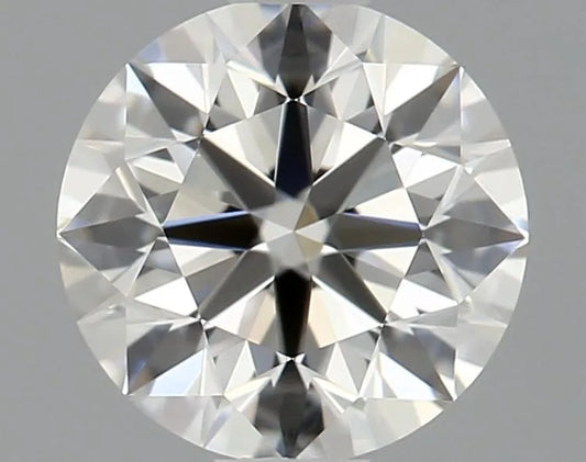0.72ct Round Natural Diamond (Colour G, Clarity IF, Cut EX, IGI Certified)