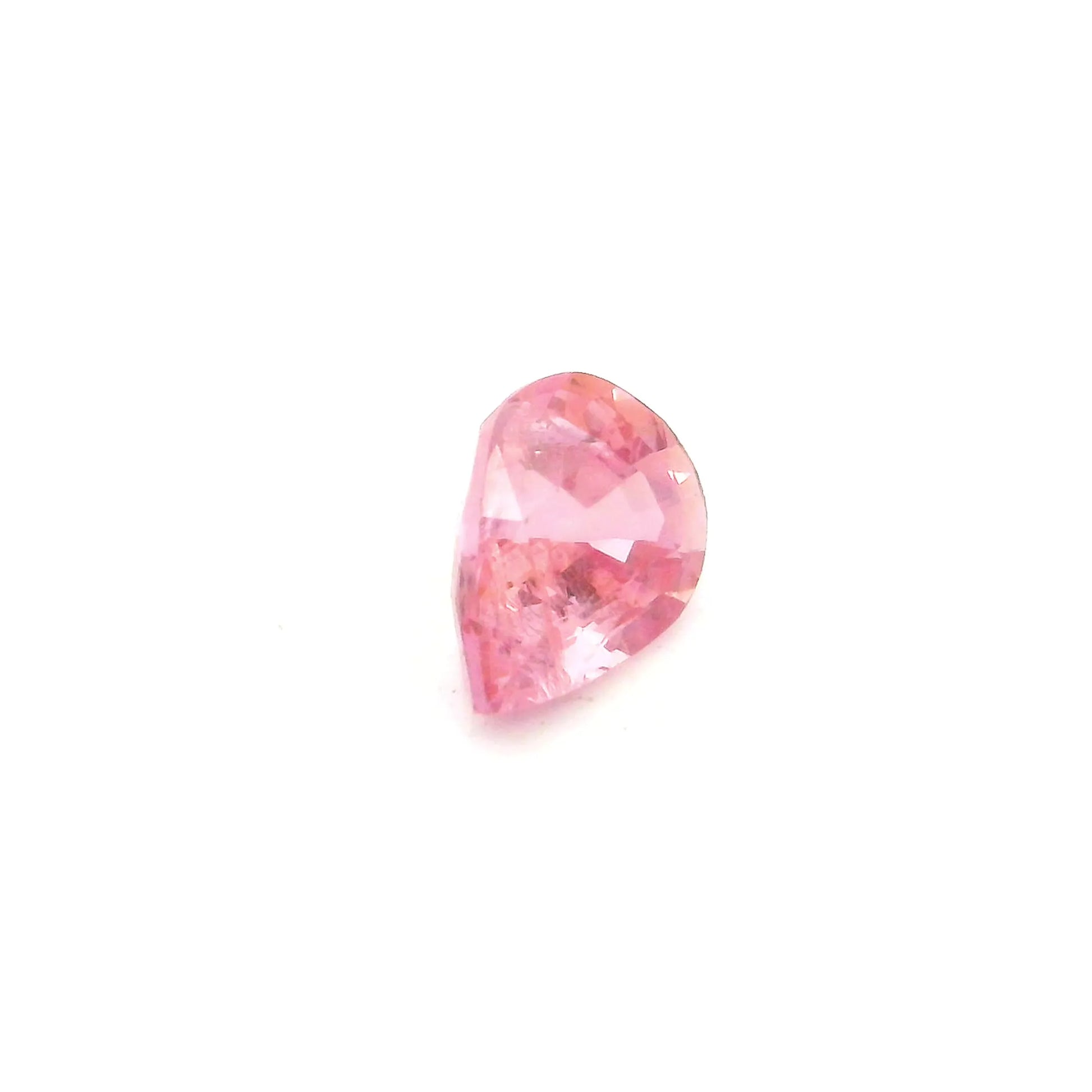 0.74ct Pear Natural Sapphire (Colour Pink, Clarity Slightly Included, Cut Faceted)