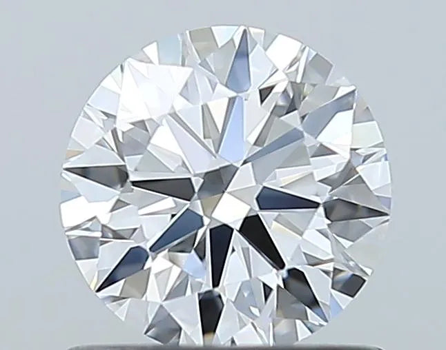 0.74ct Round Natural Diamond (Colour D, Clarity IF, Cut EX, GIA Certified)