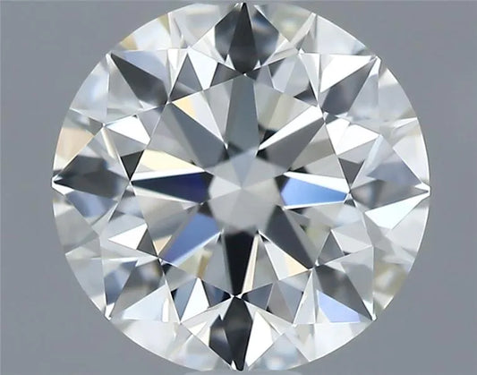 0.74ct Round Natural Diamond (Colour G, Clarity IF, Cut EX, IGI Certified)
