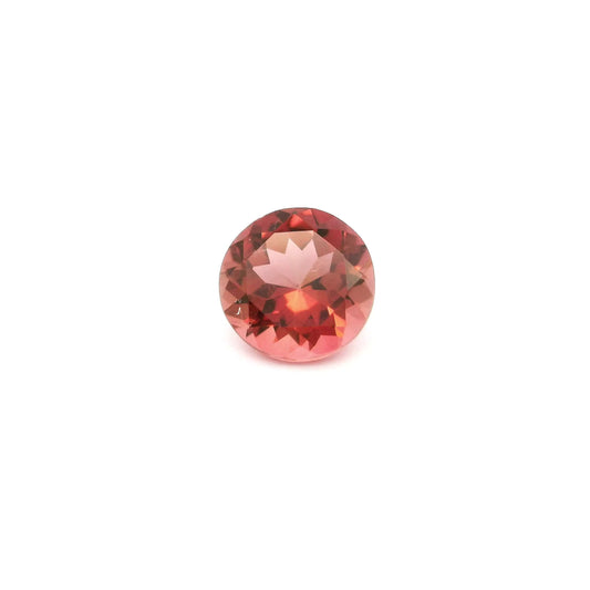 0.75ct Round Natural Tourmaline (Colour Pink, Clarity Slightly Included, Cut Faceted)