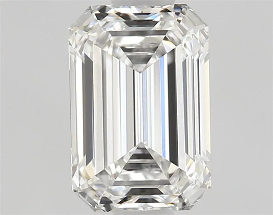 0.77ct Emerald Natural Diamond (Colour E, Clarity VVS1, GIA Certified)