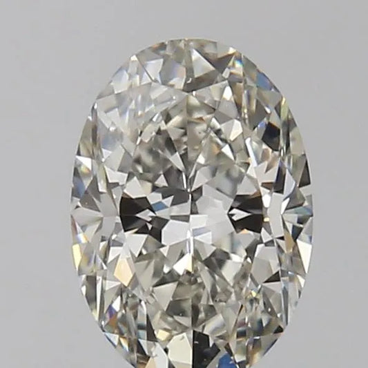 0.78ct Oval Natural Diamond (Colour H, Clarity VVS2, Cut VG, IGI Certified)