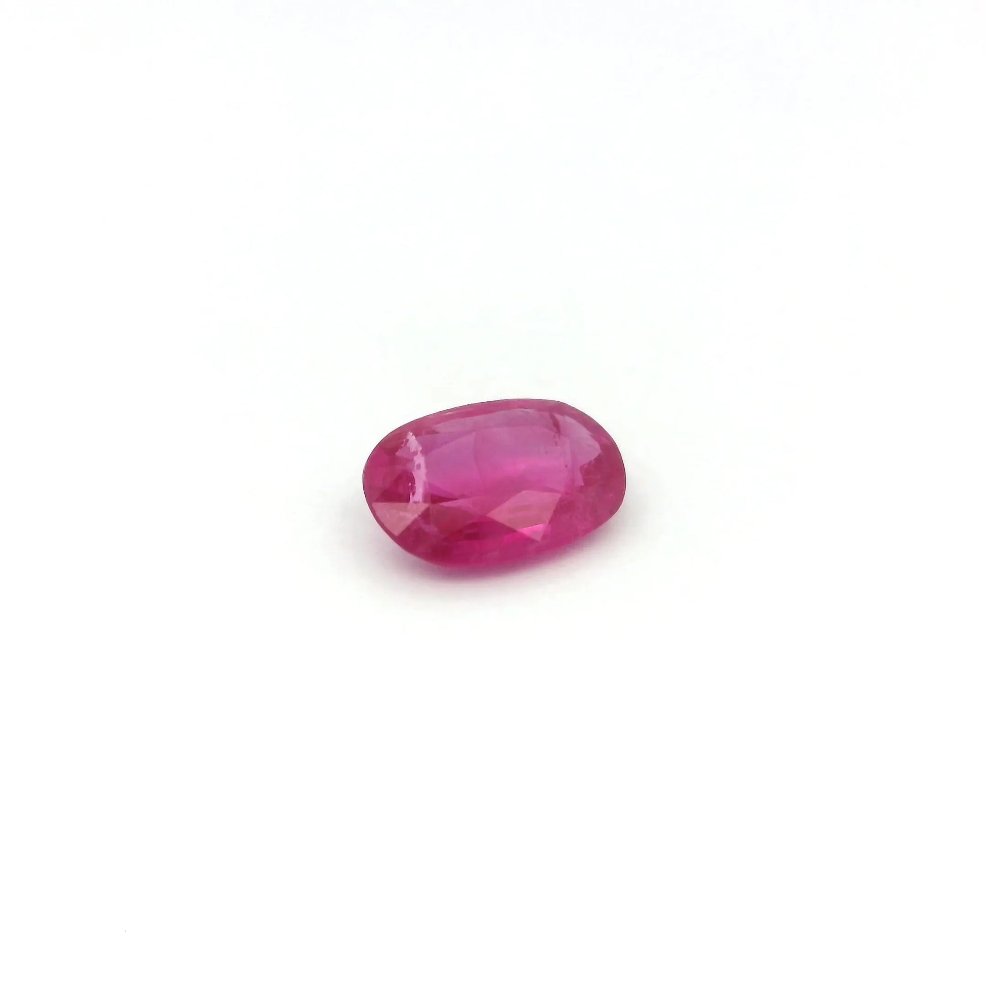 0.78ct Oval Natural Ruby (Colour Red, Clarity Slightly Included, Cut Faceted)