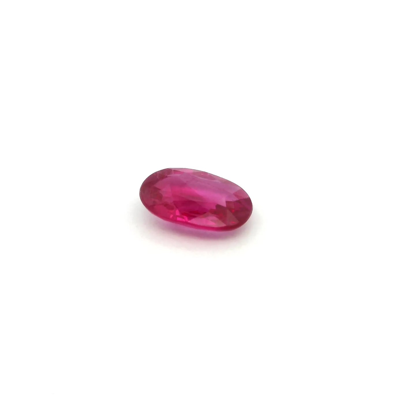 0.79ct Oval Natural Ruby (Colour Red, Clarity Slightly Included, Cut Faceted)