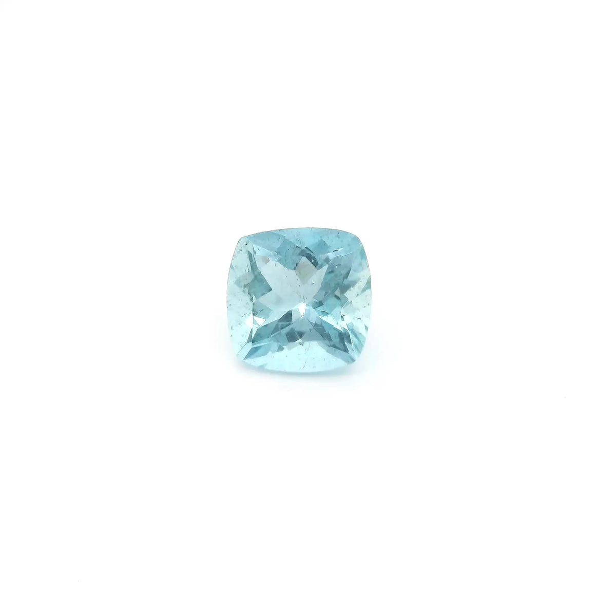 0.80ct Cushion Natural Aquamarine (Colour Blue, Clarity Eye Clean, Cut Faceted)