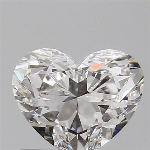 0.80ct Heart Natural Diamond (Colour F, Clarity IF, GIA Certified)