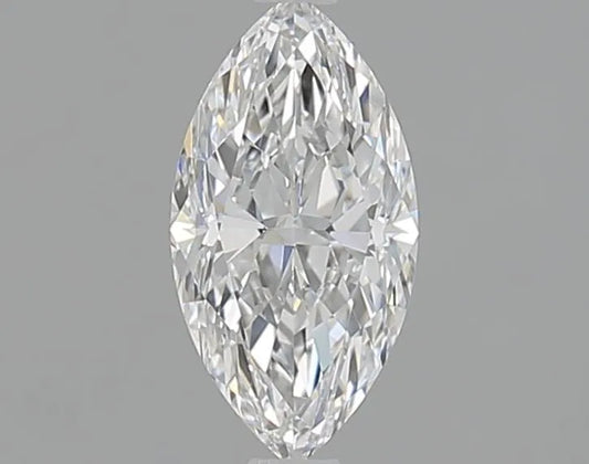 0.80ct Marquise Natural Diamond (Colour E, Clarity VVS2, Cut GD, GIA Certified)