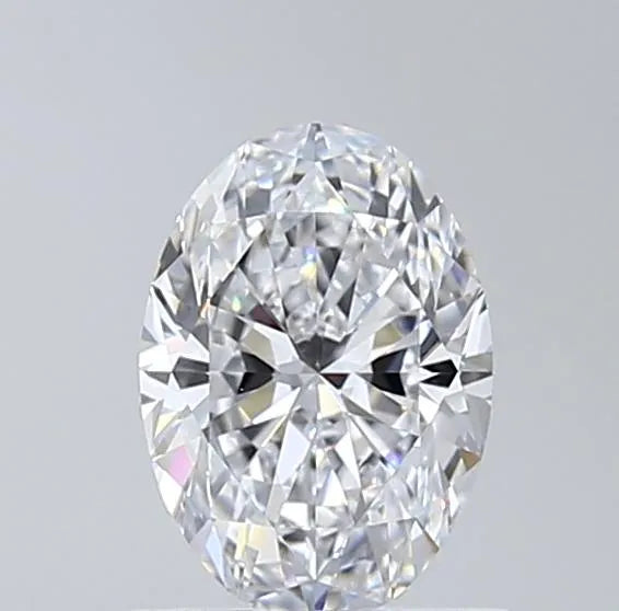 0.80ct Oval Natural Diamond (Colour D, Clarity FL, GIA Certified)