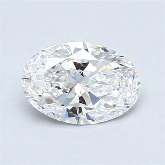 0.80ct Oval Natural Diamond (Colour D, Clarity IF, Cut EX, GIA Certified)