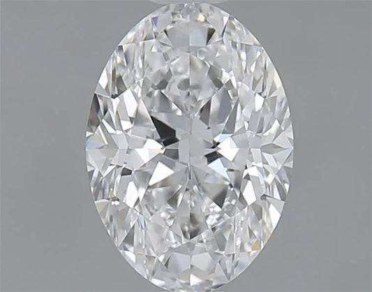 0.80ct Oval Natural Diamond (Colour D, Clarity VS1, Cut EX, GIA Certified)