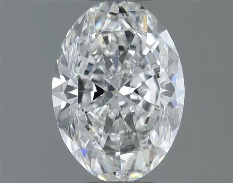 0.80ct Oval Natural Diamond (Colour F, Clarity VS2, Cut F, GIA Certified)