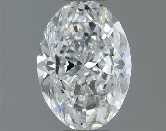 0.80ct Oval Natural Diamond (Colour F, Clarity VS2, Cut F, GIA Certified)