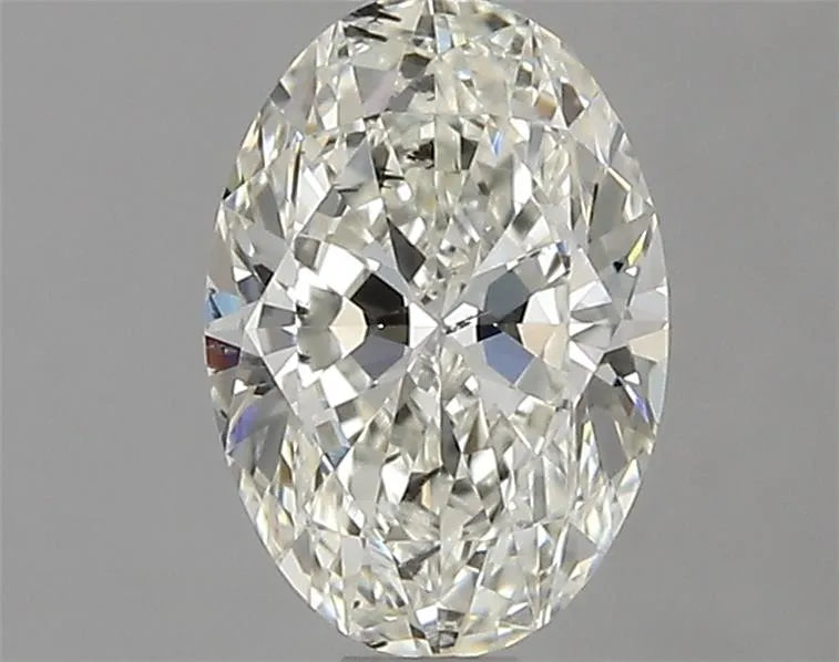 0.80ct Oval Natural Diamond (Colour I, Clarity SI1, Cut VG, IGI Certified)