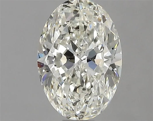 0.80ct Oval Natural Diamond (Colour I, Clarity SI1, Cut VG, IGI Certified)