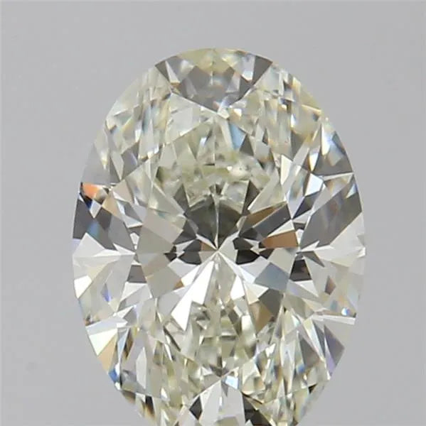 0.80ct Oval Natural Diamond (Colour J, Clarity SI1, GIA Certified)