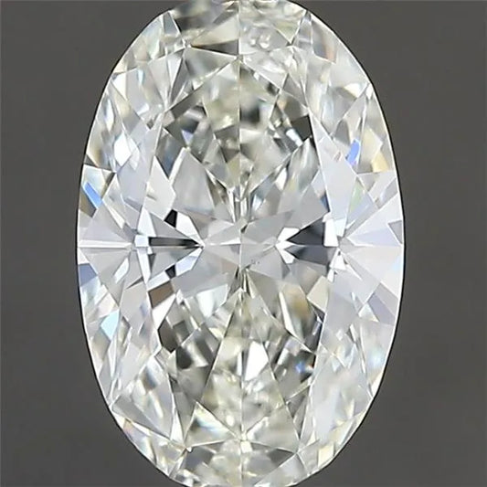 0.80ct Oval Natural Diamond (Colour K, Clarity VS1, GIA Certified)