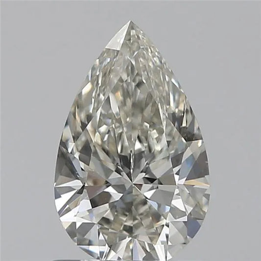0.80ct Pear Natural Diamond (Colour J, Clarity VS2, Cut VG, IGI Certified)