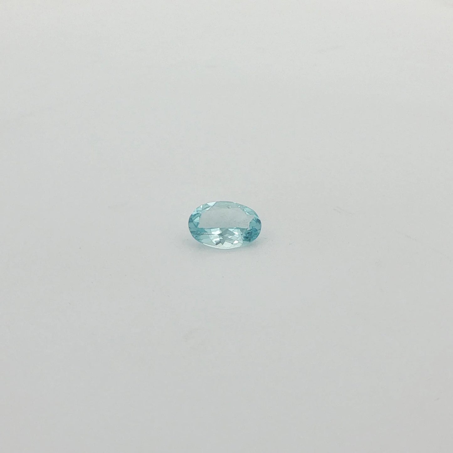 0.81ct Oval Natural Aquamarine (Colour Blue, Clarity Slightly Included, Cut Faceted)